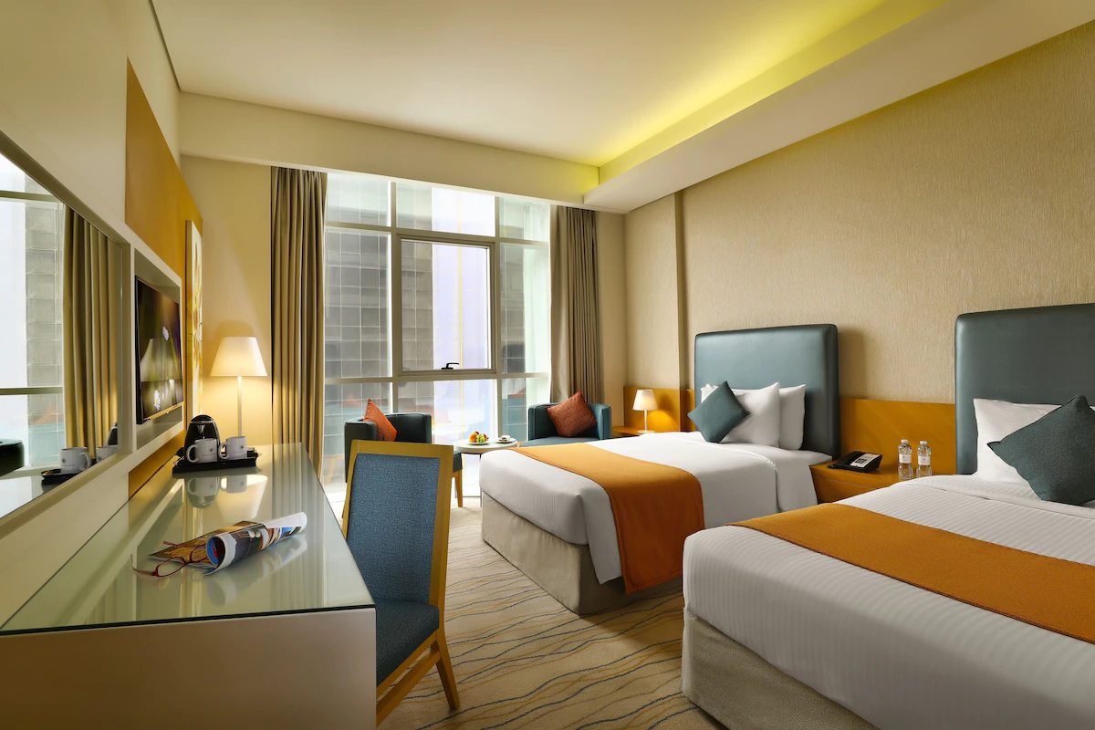 اتاق هتل رویال کانتیننتال دبی